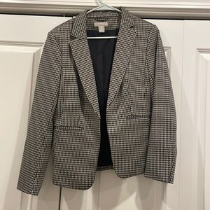 H&M Houndstooth Blazer